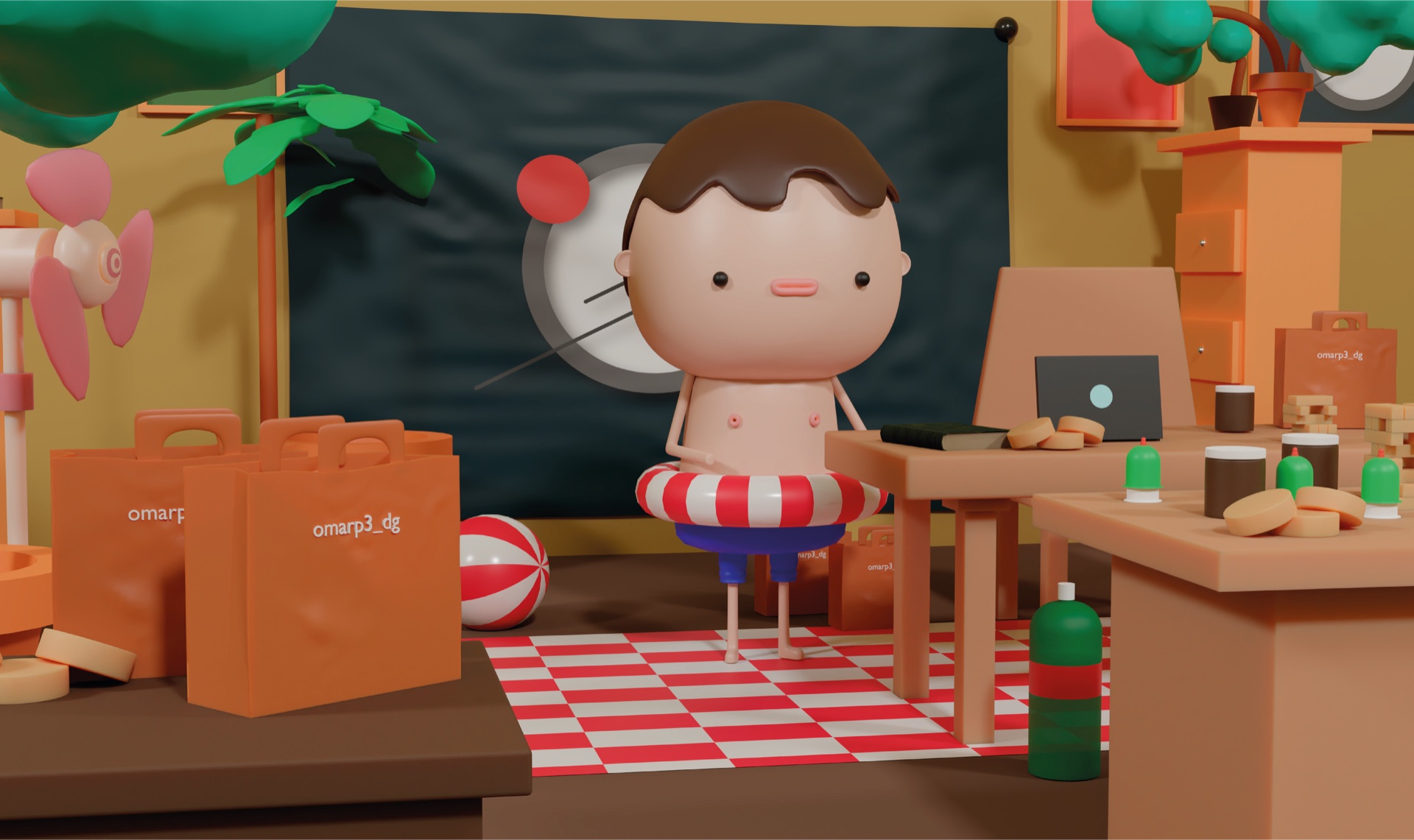 Multimedia & 3D render